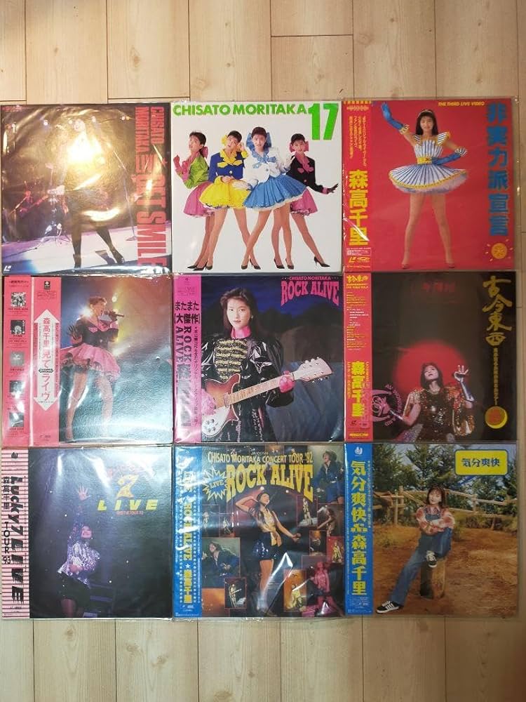 森高千里 LD 9枚セット